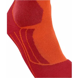 Falke SK2 Intermediate Wool M Kh Wolle Funktionsmaterial warm dick 1 Paar, orange 39-41