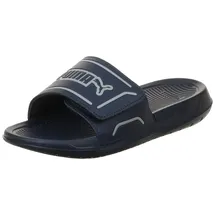 Puma Royalcat Comfort 2 Schiebe-Sandalen, Marineblau, kühles Mittelgrau, 46 EU