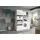 WELLTIME Hängeschrank WELLTIME "FALAS, Breite 95cm, 1 Klappe, 5 Fächer", weiß (weiß nb), B:95cm H:64cm T:34cm, Holzwerkstoff, Schränke, Hängeschrank, Schrank, Wandschrank, Badschrank, Wäscheschrank