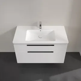 Villeroy & Boch Waschtischunterschrank 2 Auszüge 98,7 x 59 x 44,9 cm Weiß