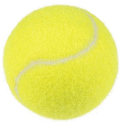 Flamingo Spielball Hundespielzeug Tennisball Smash gelb