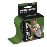 PINOTAPE Sport Tape Olive 5 cm x 5 m | wasserfestes Kinesiotape | Extra starke Haftung