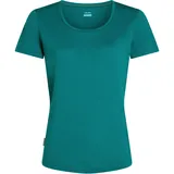 Icebreaker Damen Cool-Lite Sphere III Scoop T-Shirt (Größe M, tuerkis)