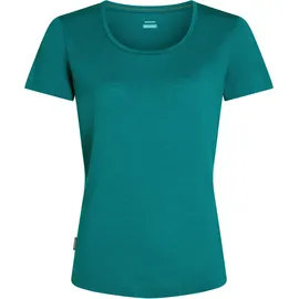 Icebreaker Damen Cool-Lite Sphere III Scoop T-Shirt (Größe M, tuerkis)