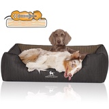 Knuffelwuff Tierbett Hundebett Outback, Orthopädisch braun 63 cm x 85 cm