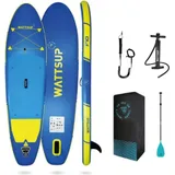 Wattsup SUP Board F10 305 x 81 x 15 cm blau