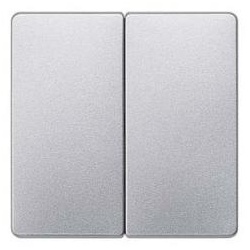 Siemens Delta Line Wippe für Serien/Doppel-Wechselschalter (aluminiummetallic)