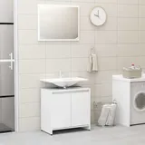 vidaXL Badmöbel-Set 4-tlg. Weiß