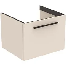 Ideal Standard i.life B Möbeldoppelwaschtisch-Unterschrank T5269NV 1 Auszug, 60 x 50,5 x 44 cm, carbongrau matt