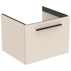 Ideal Standard i.life B Möbeldoppelwaschtisch-Unterschrank T5269NV 1 Auszug, 60 x 50,5 x 44 cm, carbongrau matt