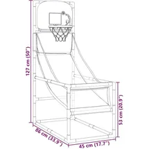 vidaXL Basketballkorb