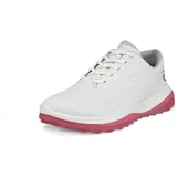 ECCO Womens Golfschuhe - Weiß/Kaugummi - UK 6