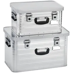Transportbehälter ENDERS "Toronto", silber, Aluminium, Transportboxen, 29L = 3kg; 63L = 4,2kg