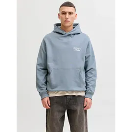 JACK & JONES Hoodie mit Print Grau 62