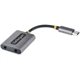 Startech USB-C Audio Splitter, 24-Bit DAC (USBC-Audio-Splitter)