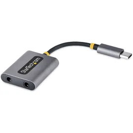Startech USB-C Audio Splitter, 24-Bit DAC (USBC-Audio-Splitter)