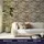 tesa rasch Vliestapete Clayton 6 m x 0,53 m 1 St Beige/Braun/Grau 371918