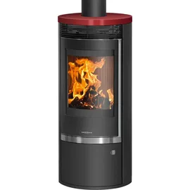 Oranier Rota Top 2.0 Stahl schwarz/Keramik bordeauxrot