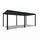 Weide Pergola Metall, 600x255x300 cm, Sonnen- & Sichtschutz, Pavillons & Pergolas