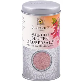 Sonnentor Blütenzaubersalz Alles Liebe - Streudose bio