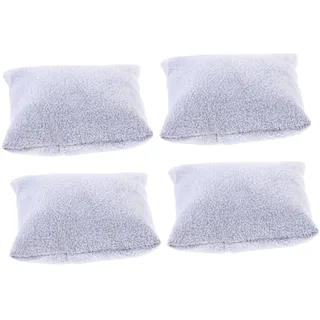 HOLIDYOYO 4 Stück Uhrenbox Kleines Kissen Fusselfreie Uhrenkissen Kissen Beobachten Uhrenpolsterkissen Uhren-Display-kisseneinsätze Uhrenkissen Für Kleines Handgelenk Flanell