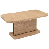 58 aufm Kessel COUCHTISCH höhenverstellbar ausziehbar Cora 110x53x63 Eiche Castello | Gr.: onesize
