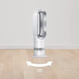 Dyson AM09 Hot+Cool Jet Focus Turmventilator weiß/silber
