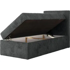 MKS Tiliano 90 x 200 cm H3 Grau Cord