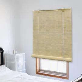 vidaXL Bambusrollo 150 x 160 cm Natur/braun