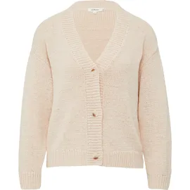 s.Oliver Strickjacke aus Bändchengarn im Relaxed Fit Beige 38