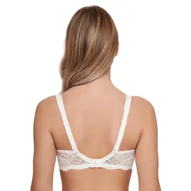 SUSA Baumwoll BH ohne Bügel Organic Cotton, Damen-BHS mit nahtlos vorgeformten Cups, Dekorative Tüllspitze - 95A