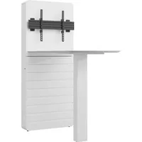 Hagor CON-Line W Table - Medienstele Boden-Wand-Montage inkl. Stehtisch