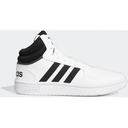 Sneaker ADIDAS SPORTSWEAR "HOOPS 3.0 MID LIFESTYLE BASKETBALL CLASSIC VINTAGE", Gr. 42, cschwarz, cblac, Synthetik, Textil, sportlich, Schuhe
