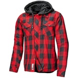 Held Lumberjack II Hemd/Textiljacke - Schwarz/Rot XL