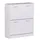 KADIMA DESIGN Kiel 75 x 87 x 24 cm 2 Fächer weiß matt / weiß