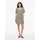 VILA VIGRACE V-Neck Minikleid Beige/Schwarz 34