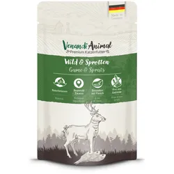 Venandi Animal 125 Gramm Katzennassfutter 6 x 125 Gramm Wild & Sprotten