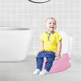 pilsan Töpfchen Kinder mit Musik Kindertoilette pink ab 18 Monate Training