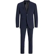 JACK & JONES Franco Anzug Medieval Blue / Super Slim Fit 46