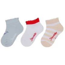 Sterntaler Sneakersocken 3er-Pack Wal Blau 34