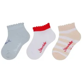 Sterntaler Sneakersocken 3er-Pack Wal Blau 34
