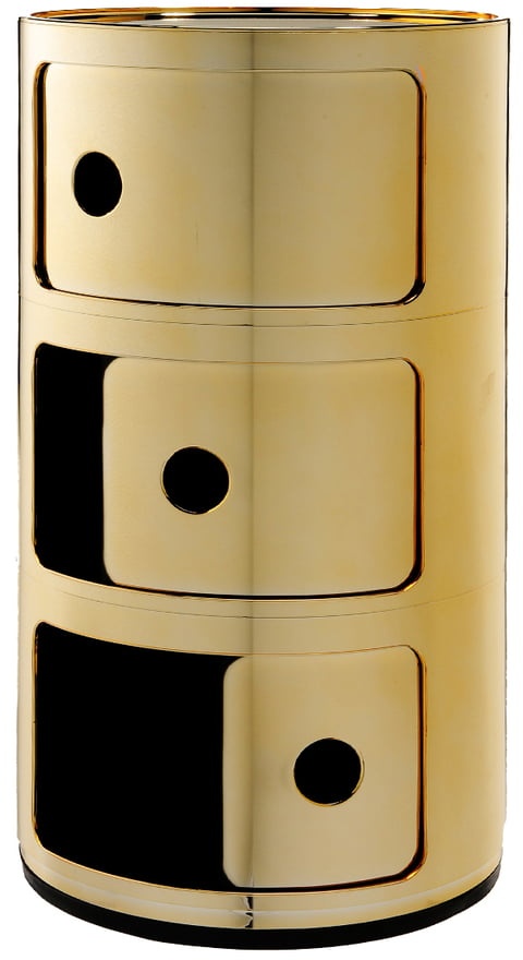 Kartell - Componibili 5967, Gold