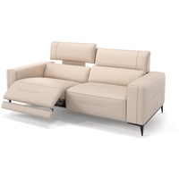 Sofanella 3-Sitzer 3-Sitzer TERAMO Ledercouch Relaxsofa Sofa 216 cm x 89 cm x 101 cm