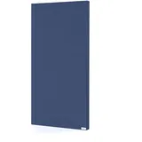 Bluetone Acoustics Wall Panel Pro - Professionel Schallabsorber - Akustikpaneele zur Verbesserung der Raumakustik - akustikplatten (100x50x5cm, Blau)