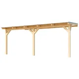 Weka Terrassendach 455 x 322 cm beige