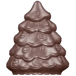 Esmeyer 1 x SCHNEIDER Schokoladen-Form Tannenbaum geschmückt-  K 48 x40x18