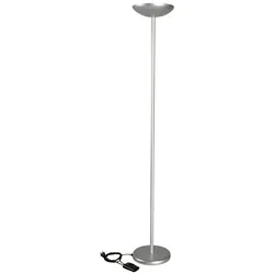 Halogen-Standleuchte MAULsky, dimmbar silber