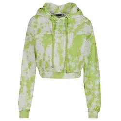 Kapuzenpullover THUG LIFE "Thug Life Damen Thug Life Dystopia Hoody", Damen, Gr. L, grün, 80% Baumwolle, 20% Polyester, mehrfarbig, casual, normal, ohne Ausschnitt, Langarm, Pullover