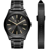 Armani Exchange Nico Edelstahl 44 mm AX7102 Set