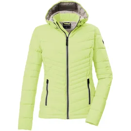 G.I.G.A. DX by killtec Damen Steppjacke mit abzippbarer Kapuze GS 91 WMN QLTD JCKT, helllime,